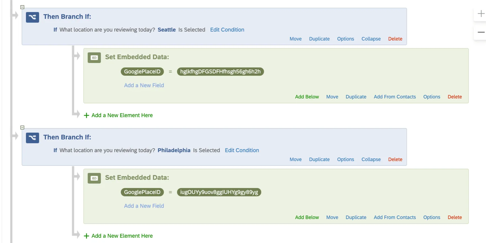 Image de deux branches avec données intégrées, lune pour seattle et lautre pour philadelphie