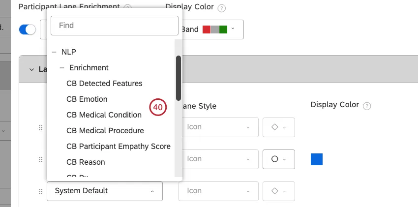 image of user interface described in steps