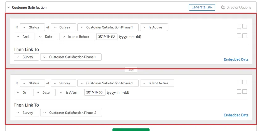 Multiple Condition Sets within Action Set