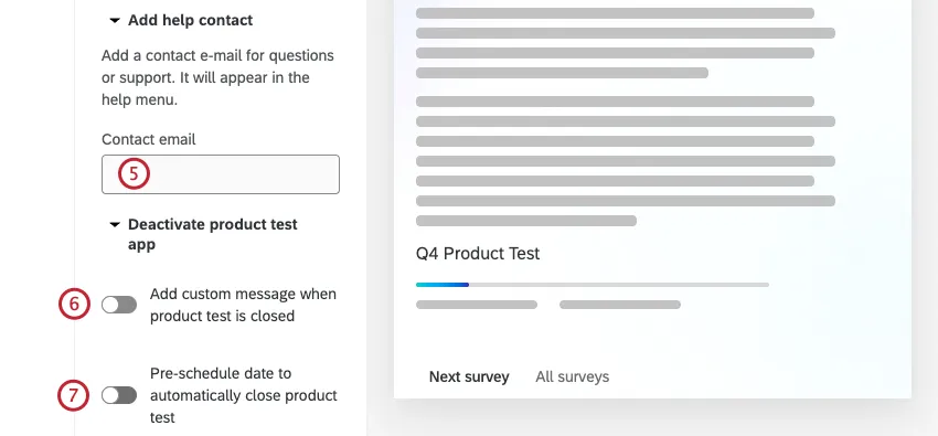 buttons to add additional messages to the app