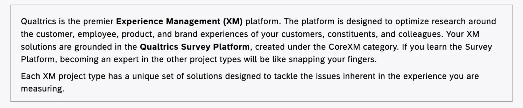 Un paragrafo con un bordo su tutti i lati