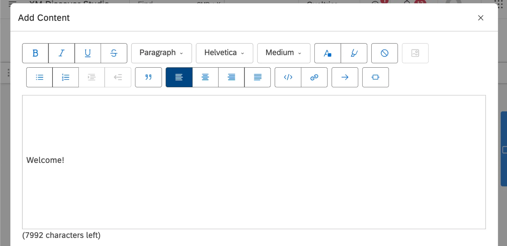 the word welcome in the middle of the page