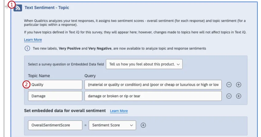 A text iQ element like the ones shown earlier on the page