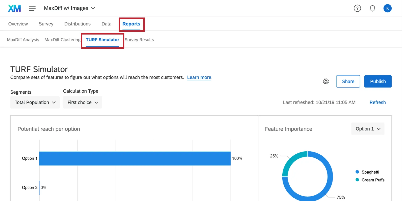 a guia do simulador de grama de um projeto maxdiff