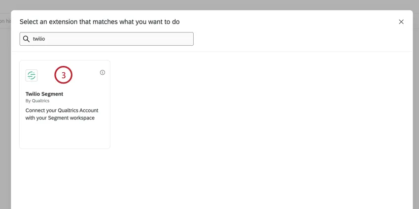 choosing the twilio segment event