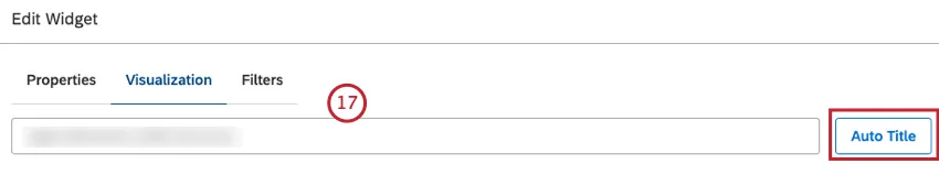 Enter a custom report title into the box.