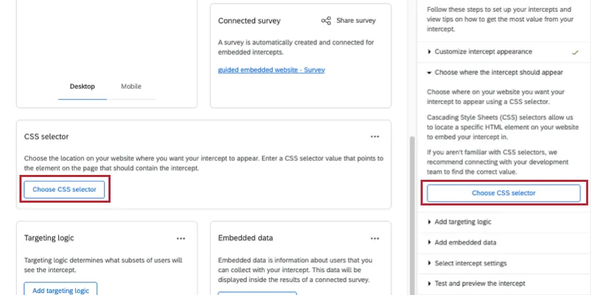 scegliere il pulsante del selettore css