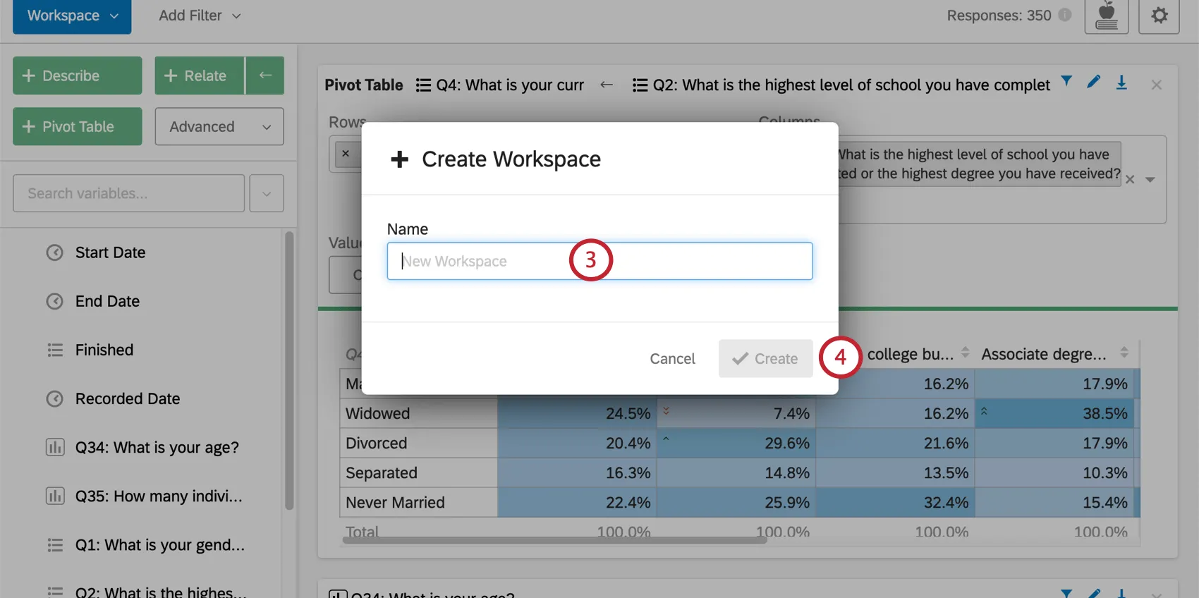 Naming your workspace