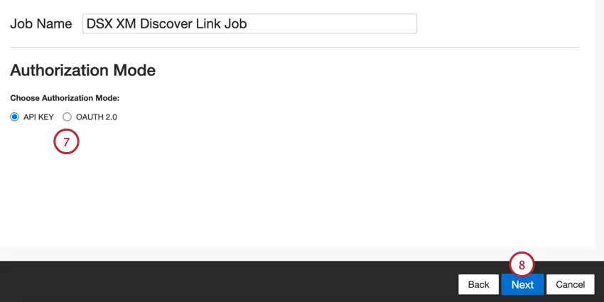 choosing the authentication method